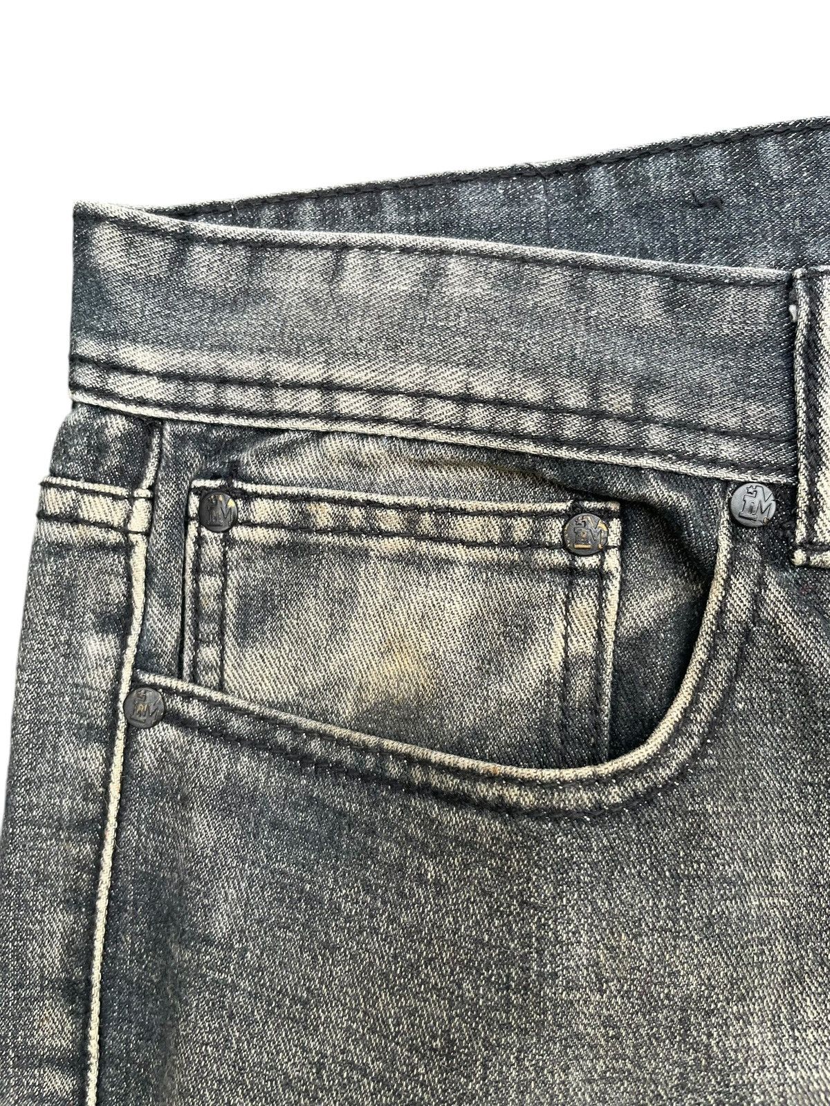 Imperious Imperious Distresed Denim Size US 37 - 5 Thumbnail