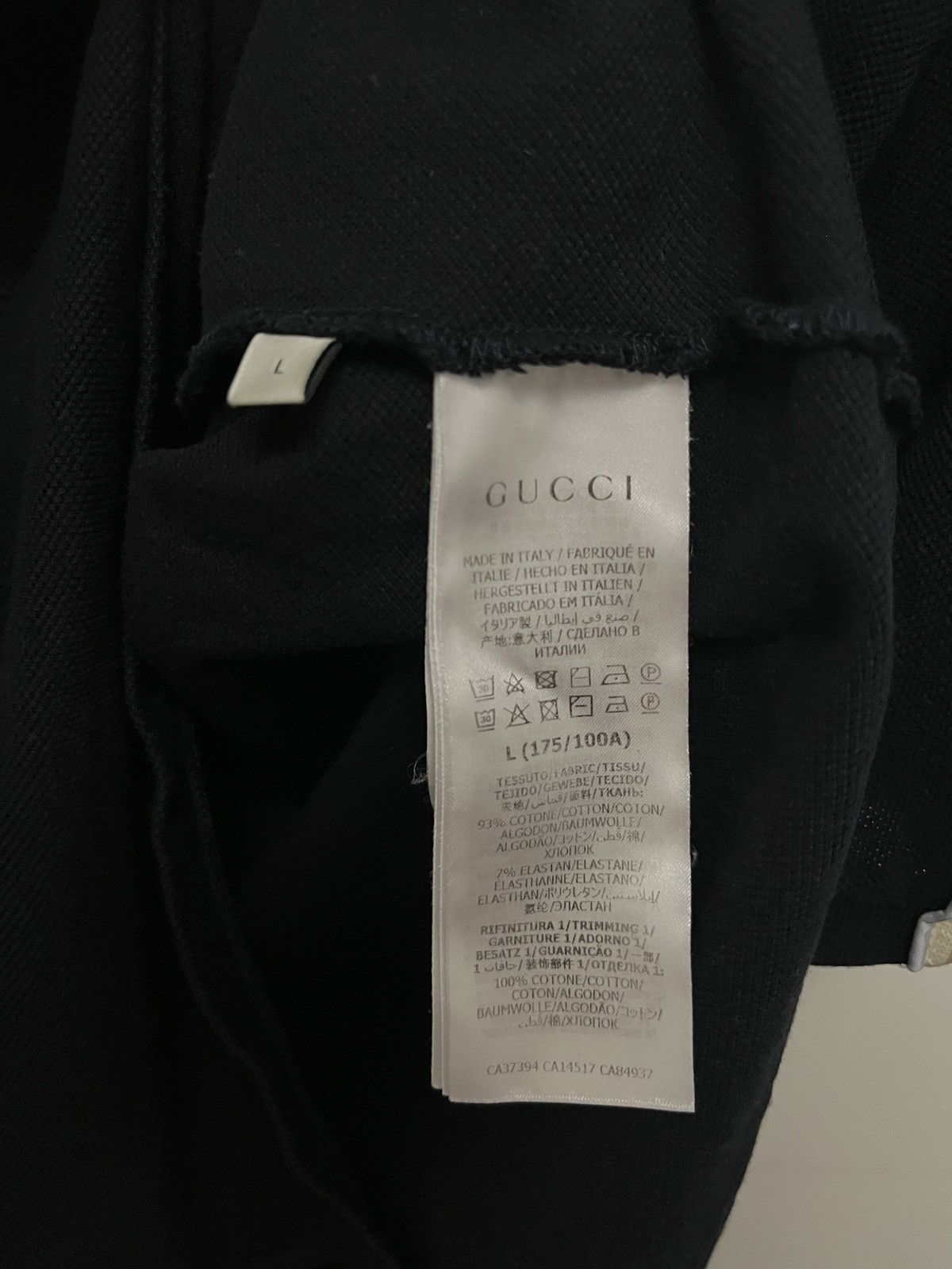 Gucci Gucci reflective polo Size US L / EU 52-54 / 3 - 6 Thumbnail