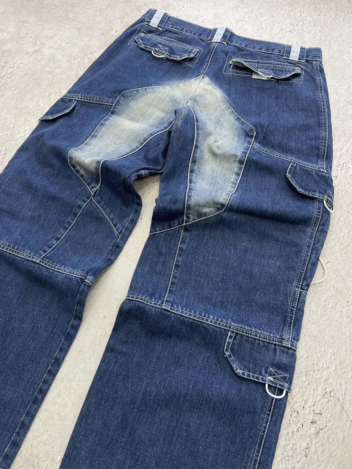 Tornado Mart Distressed jeans pants baggy tornado mart style y2k Size US 34 / EU 50 - 10 Thumbnail