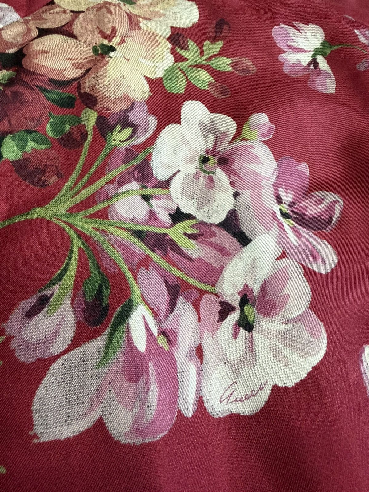 Gucci GUCCI FLOWER SILK BOMBER Size US L / EU 52-54 / 3 - 3 Thumbnail