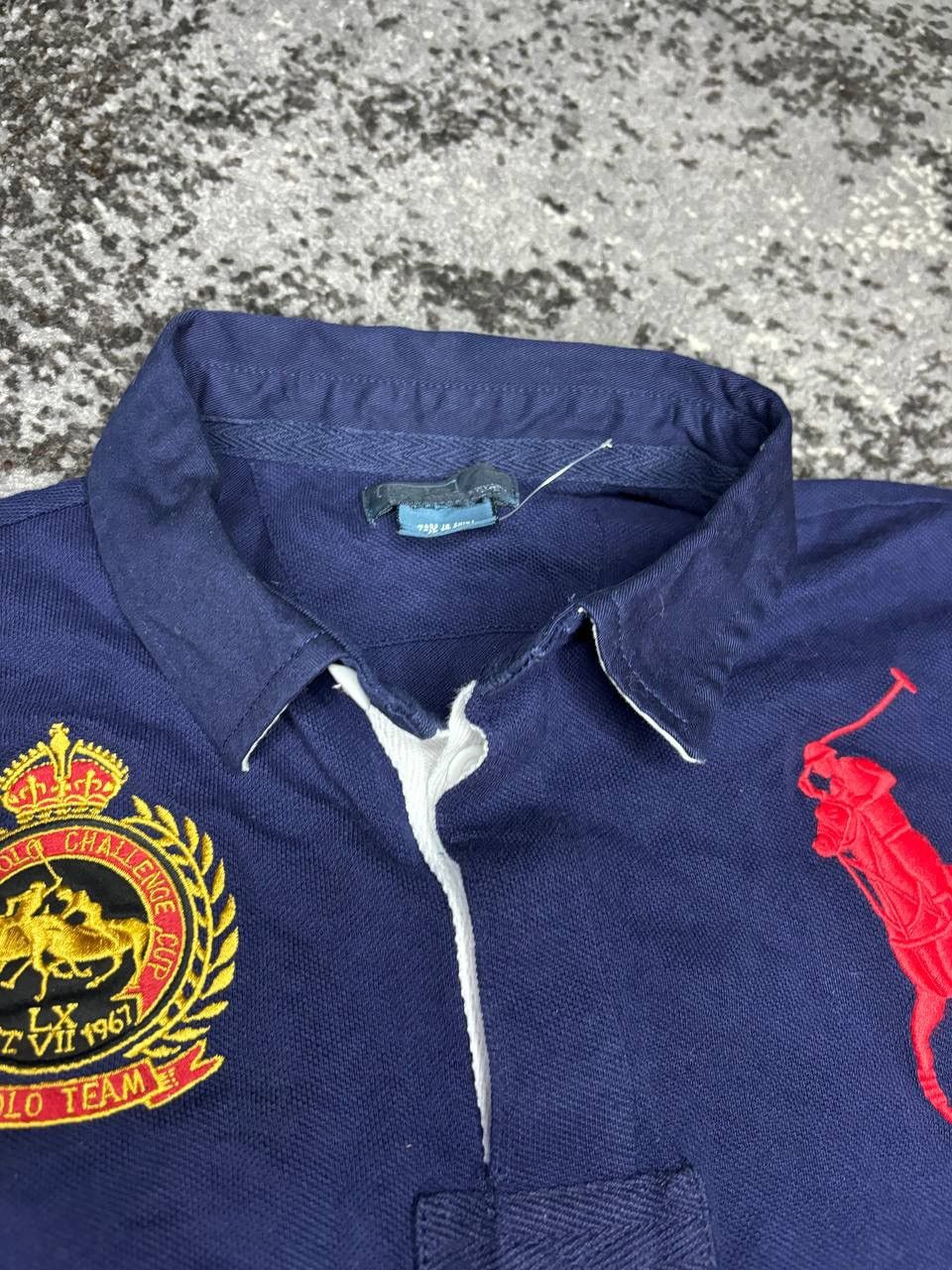 Designer × Polo Ralph Lauren × Vintage Vintage Y2K Polo Ralph Lauren Embroidered Logo Jersey Long Size US S / EU 44-46 / 1 - 6 Thumbnail