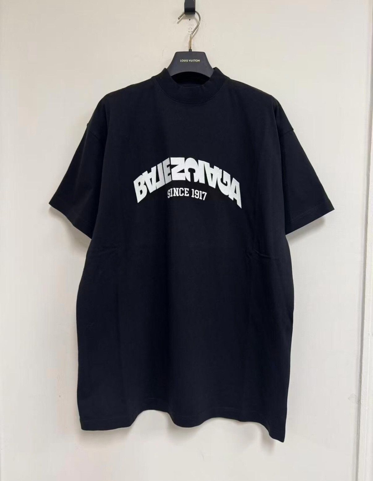 Balenciaga Balenciaga Garde-Robe Care Label Logo T-Shirt | Grailed