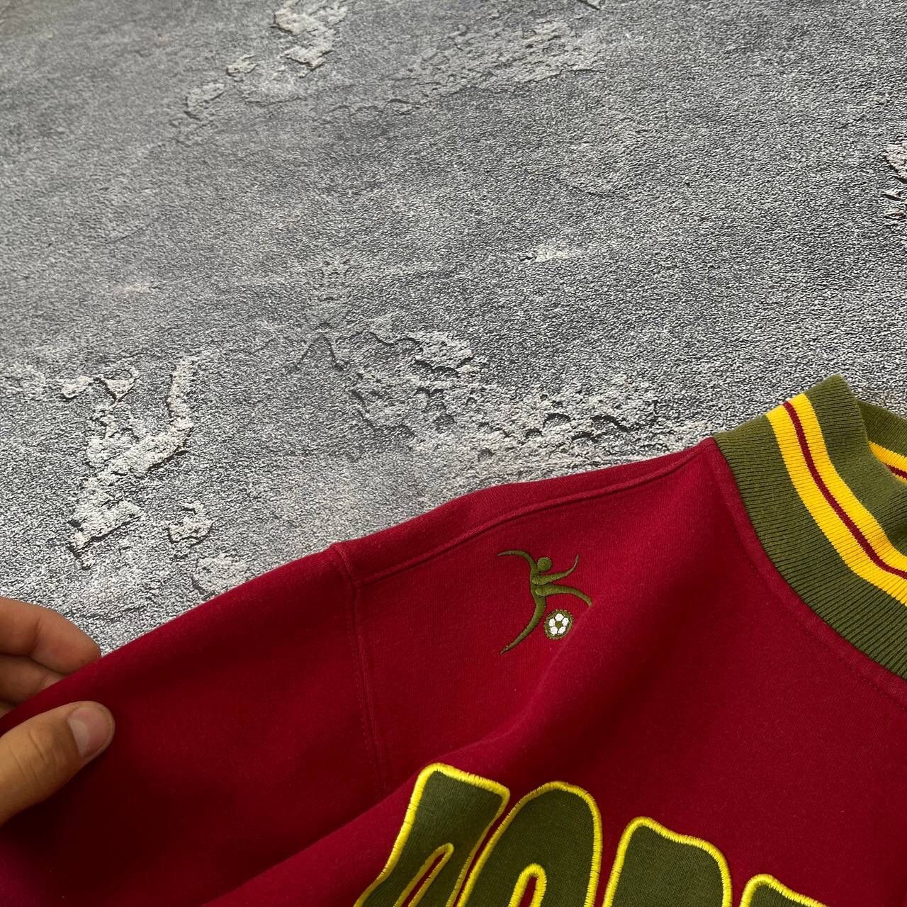 Other Y2K Rare Red Portugal 🇵🇹🇵🇹🇵🇹 Team big center logo Soccer Zip Size US XL / EU 56 / 4 - 6 Thumbnail