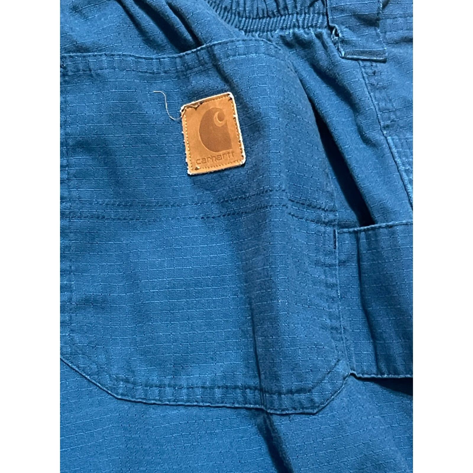 Carhartt VINTAGE Carhartt Scrub Pants Women’s M Blue Side Pockets Size 32" / US 10 / IT 46 - 4 Thumbnail