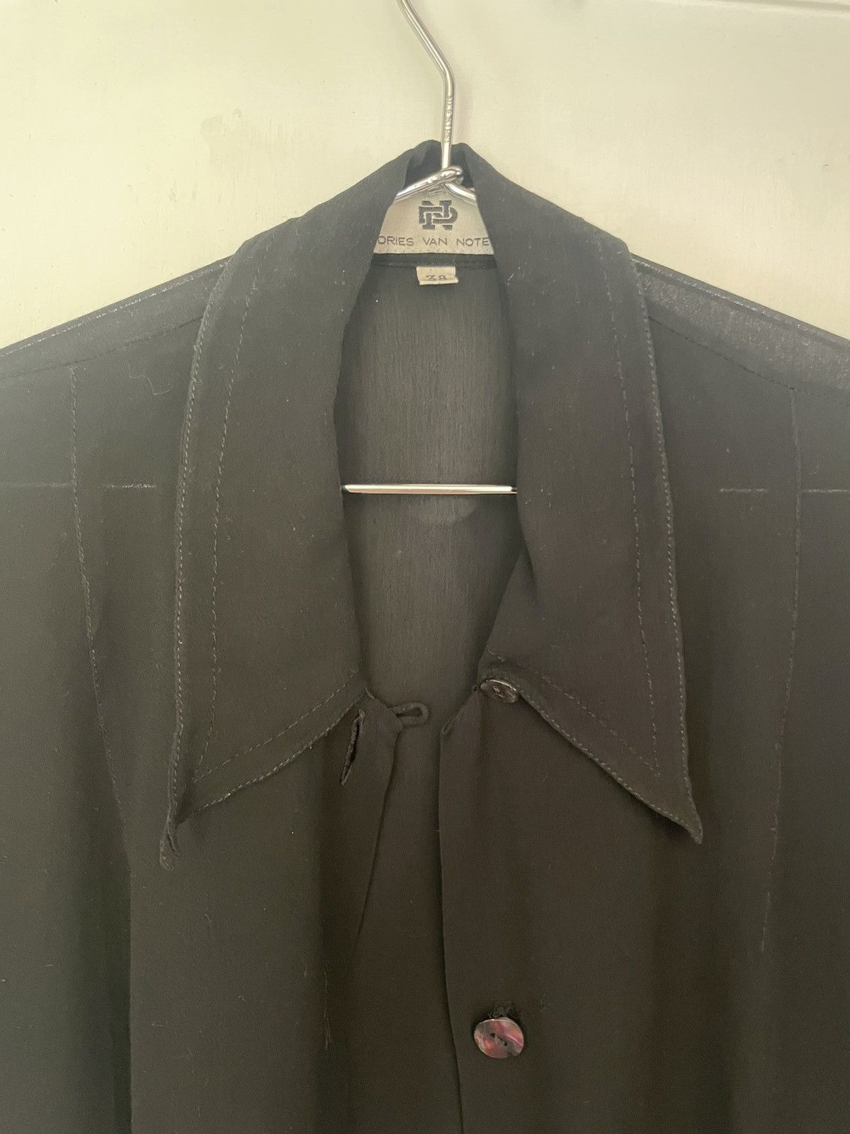 Dries Van Noten Rare Vintage Dries Cutout Polo Size XS / US 0-2 / IT 36-38 - 2 Thumbnail
