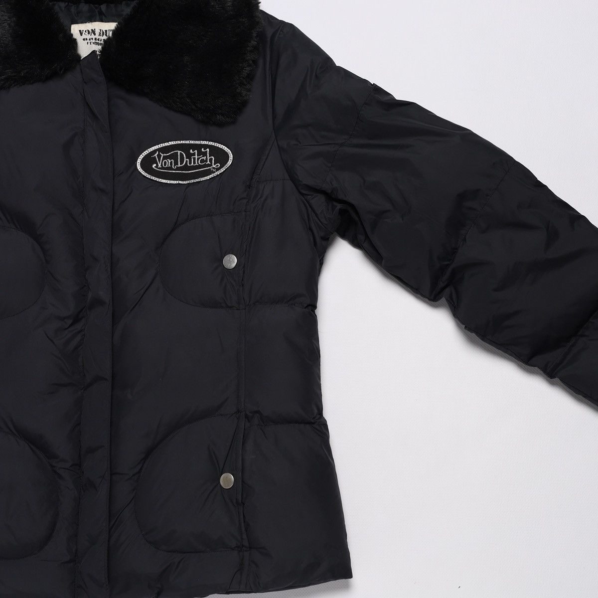Von Dutch Von Dutch Puffer Jacket Navy Logo Size S / US 4 / IT 40 - 8 Thumbnail