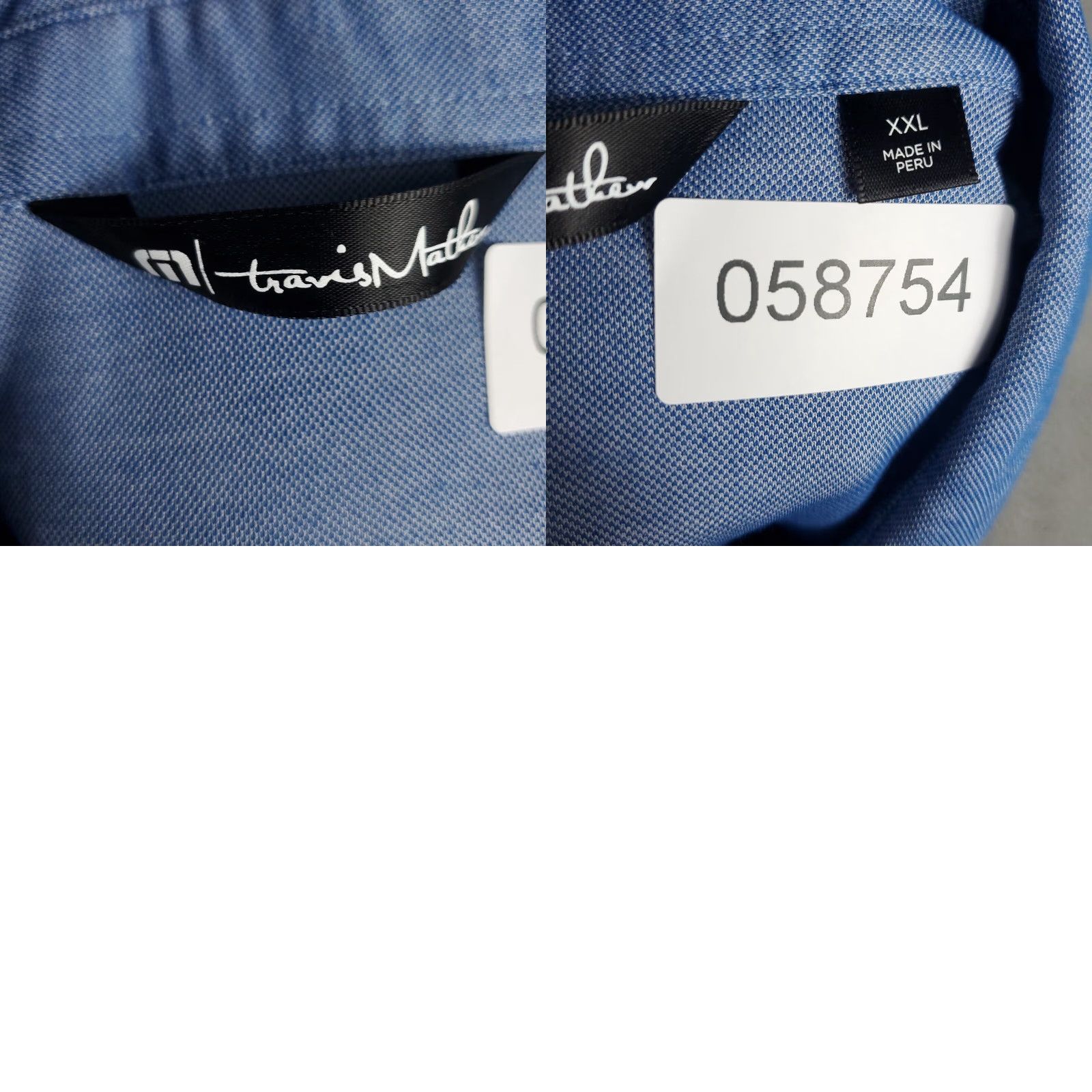 TravisMathew VINTAGE Travis Mathew Polo Shirt Mens 2XL Blue Short Sleeve Shirt Adult 2XL Blue Sports Casual Mens Size US XXL / EU 58 / 5 - 8 Thumbnail