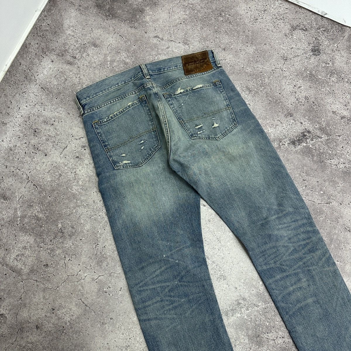 Vintage 00s Denim & Supply Ralph Lauren distressed jeans