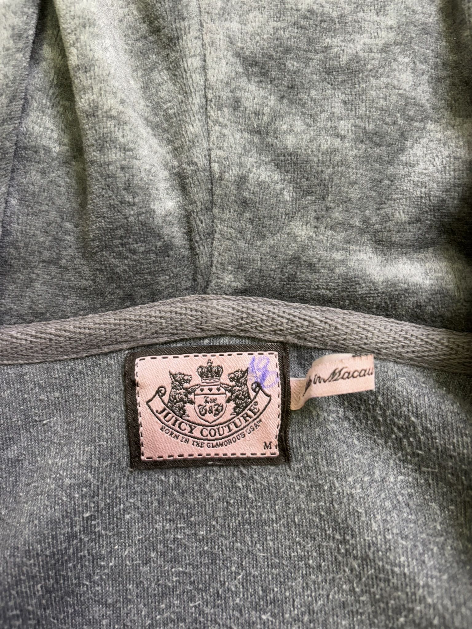 Juicy Couture Juicy Couture Velour Hoodie Zip Up Size M Size M / US 6-8 / IT 42-44 - 16 Thumbnail