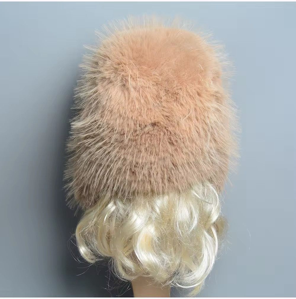 Japanese Brand × Vintage Unisex Artificial Raccoon Fur Hat Size ONE SIZE - 3 Thumbnail