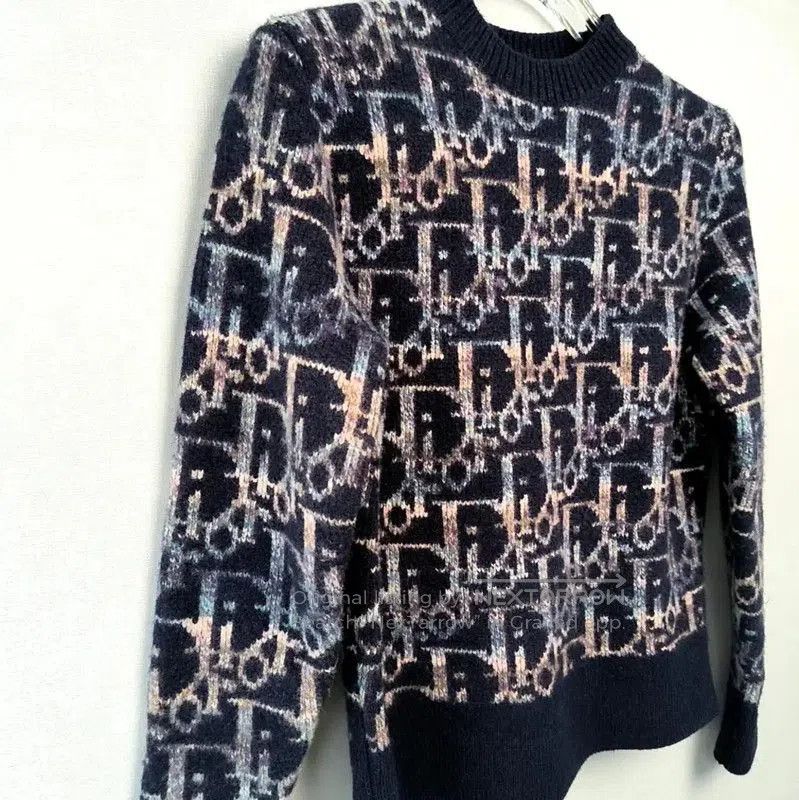 Other Dior Navy Wool Pullover Sweater for Women . Size XS / US 0-2 / IT 36-38 - 3 Thumbnail