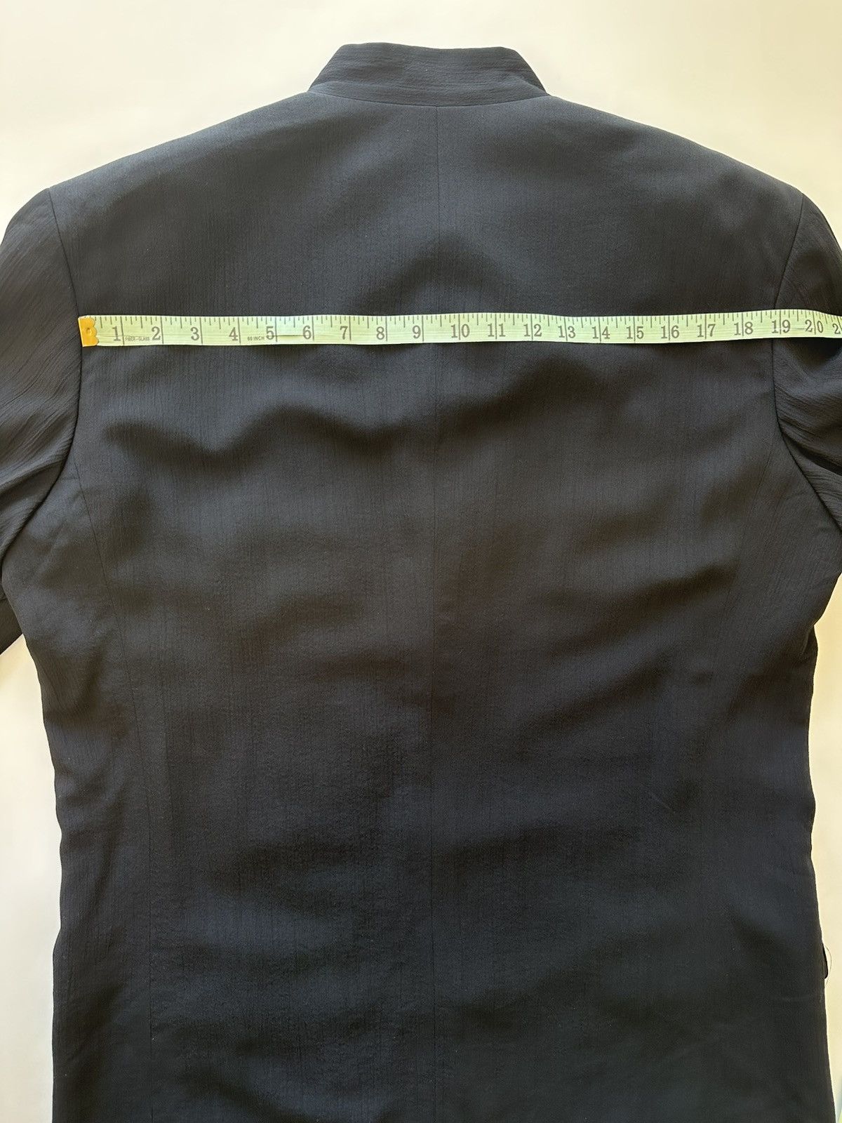 Issey Miyake ISSEY MIYAKE MEN Mao Collar Jacket Blazer Outerwear Size US XL / EU 56 / 4 - 23 Thumbnail