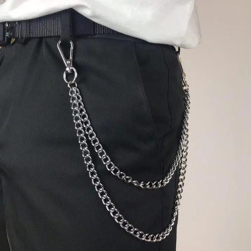 Jean × Vintage 35cm + 45cm Double Chain Simple Wallet Safety Chain Size ONE SIZE - 6 Thumbnail