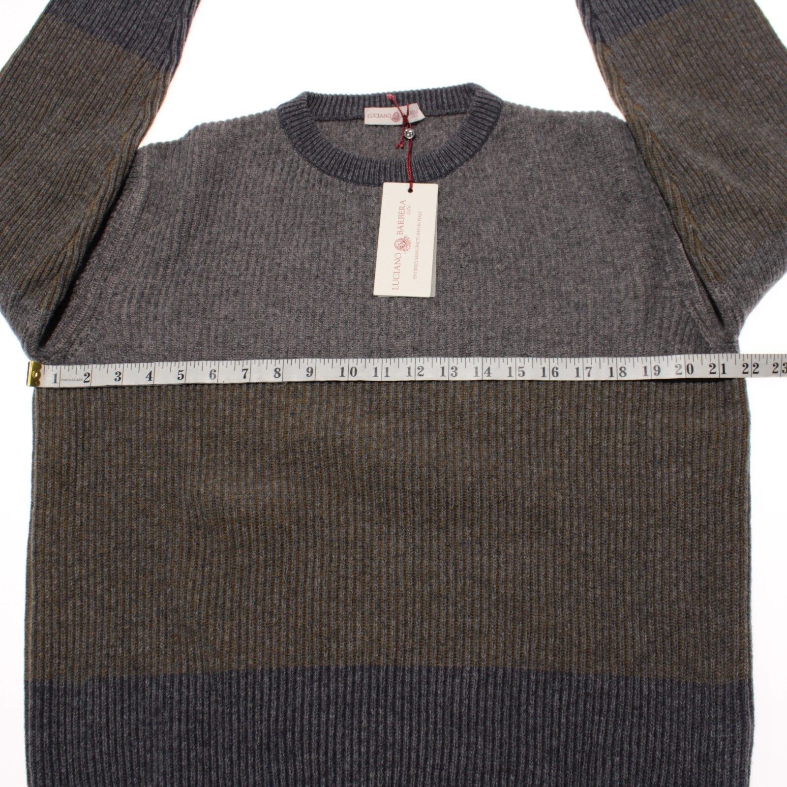 Luciano Barbera Luciano Barbera Sweater Size US M in Gray Size US M / EU 48-50 / 2 - 4 Thumbnail