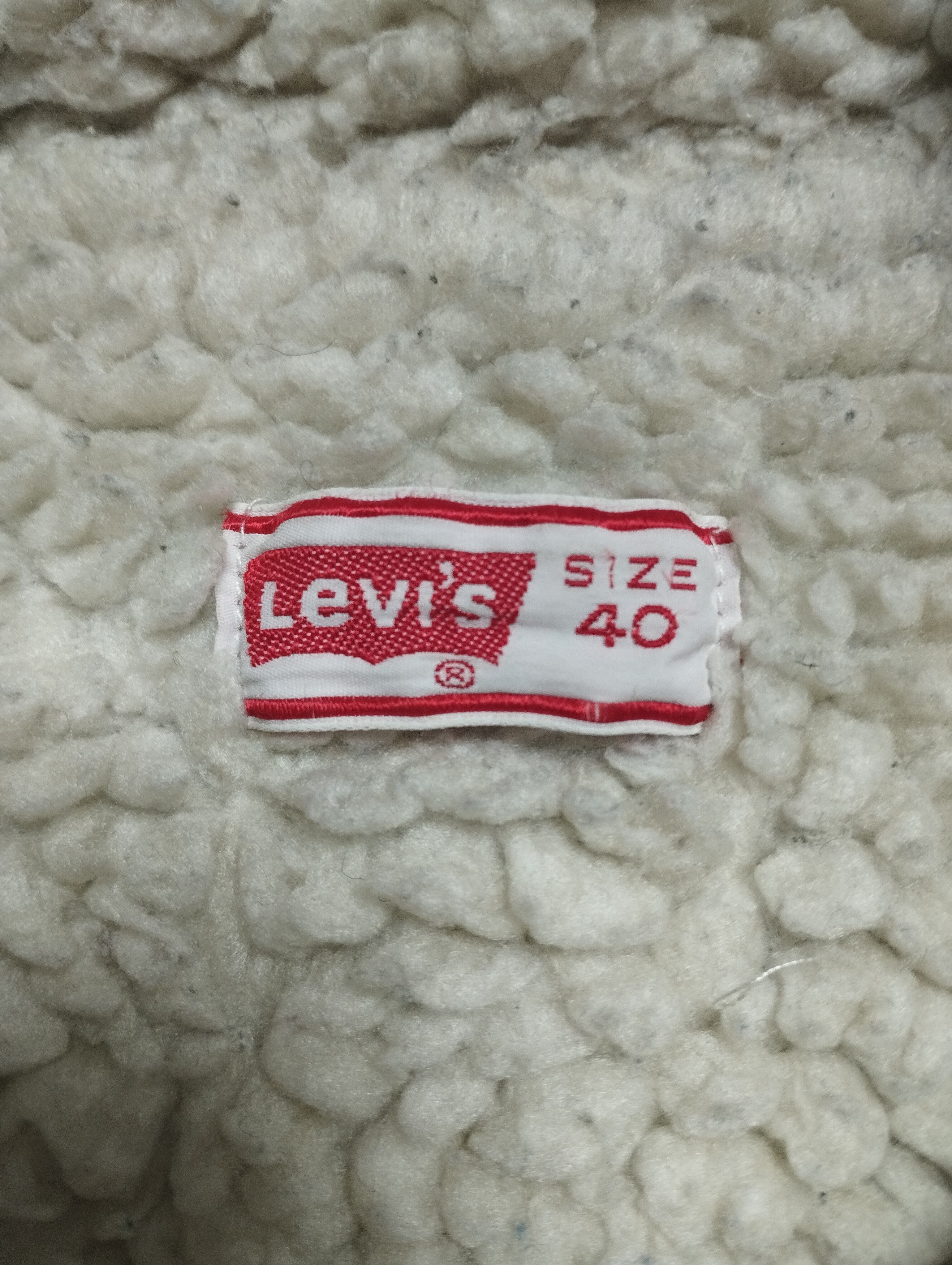 Levi's Vintage Clothing × Vintage Levis Sherpa Trucker Jacket vintage men's size 40 Size US M / EU 48-50 / 2 - 9 Thumbnail