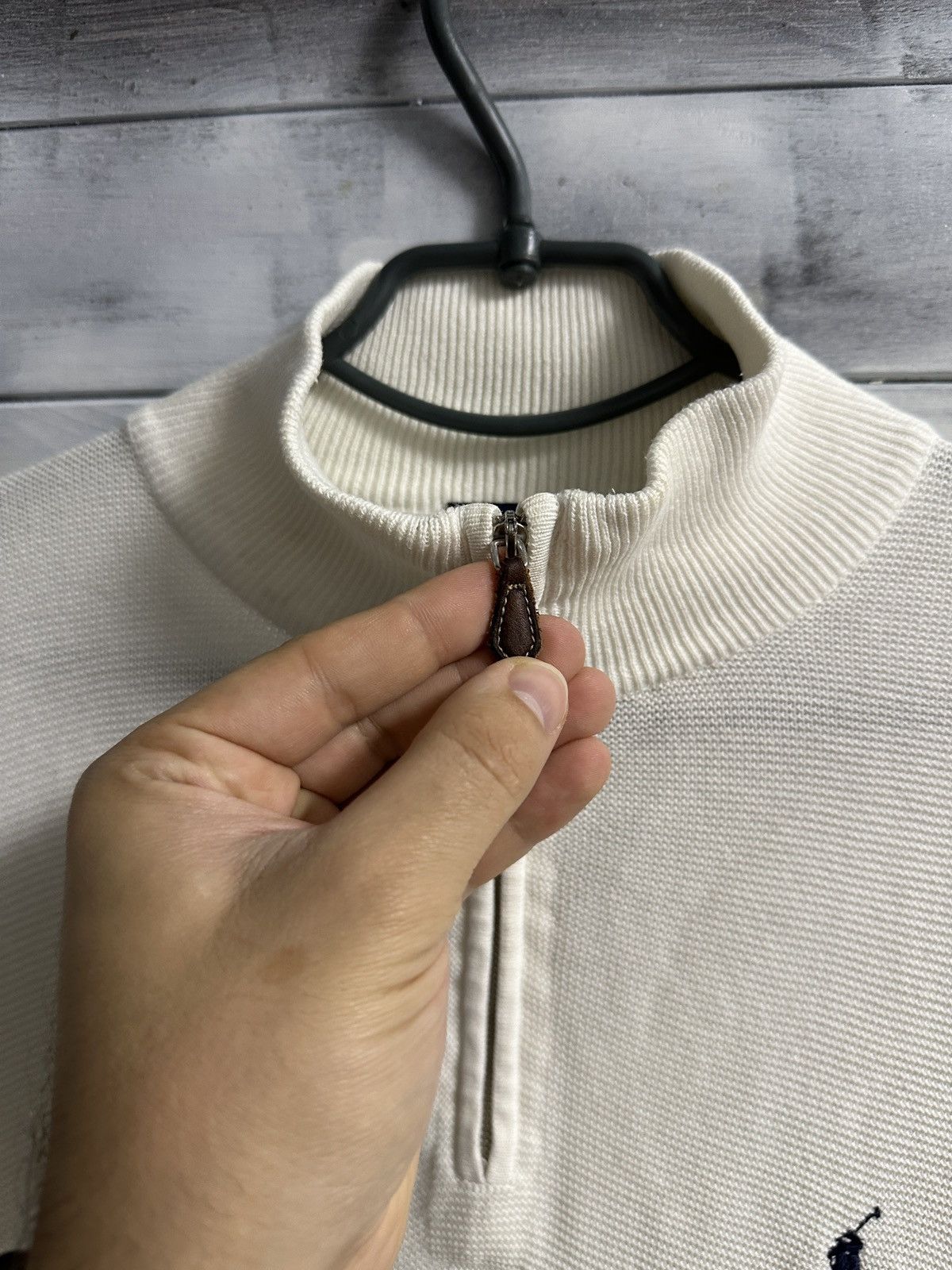 Ralph Lauren Luxury 1/3 Zip Sweater Ralph Lauren Polo Golf Lampo Size L Size US L / EU 52-54 / 3 - 3 Thumbnail