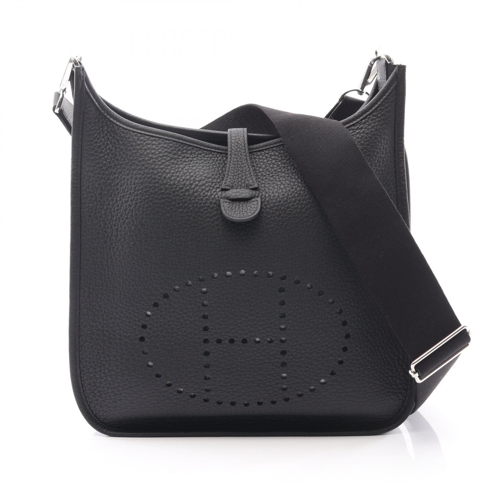 Hermes Hermes Hermes EvelyneTPM Calfskin Shoulder Bag Leather Shoulder Bag K DUTY FREE for USA Size ONE SIZE - 1 Thumbnail