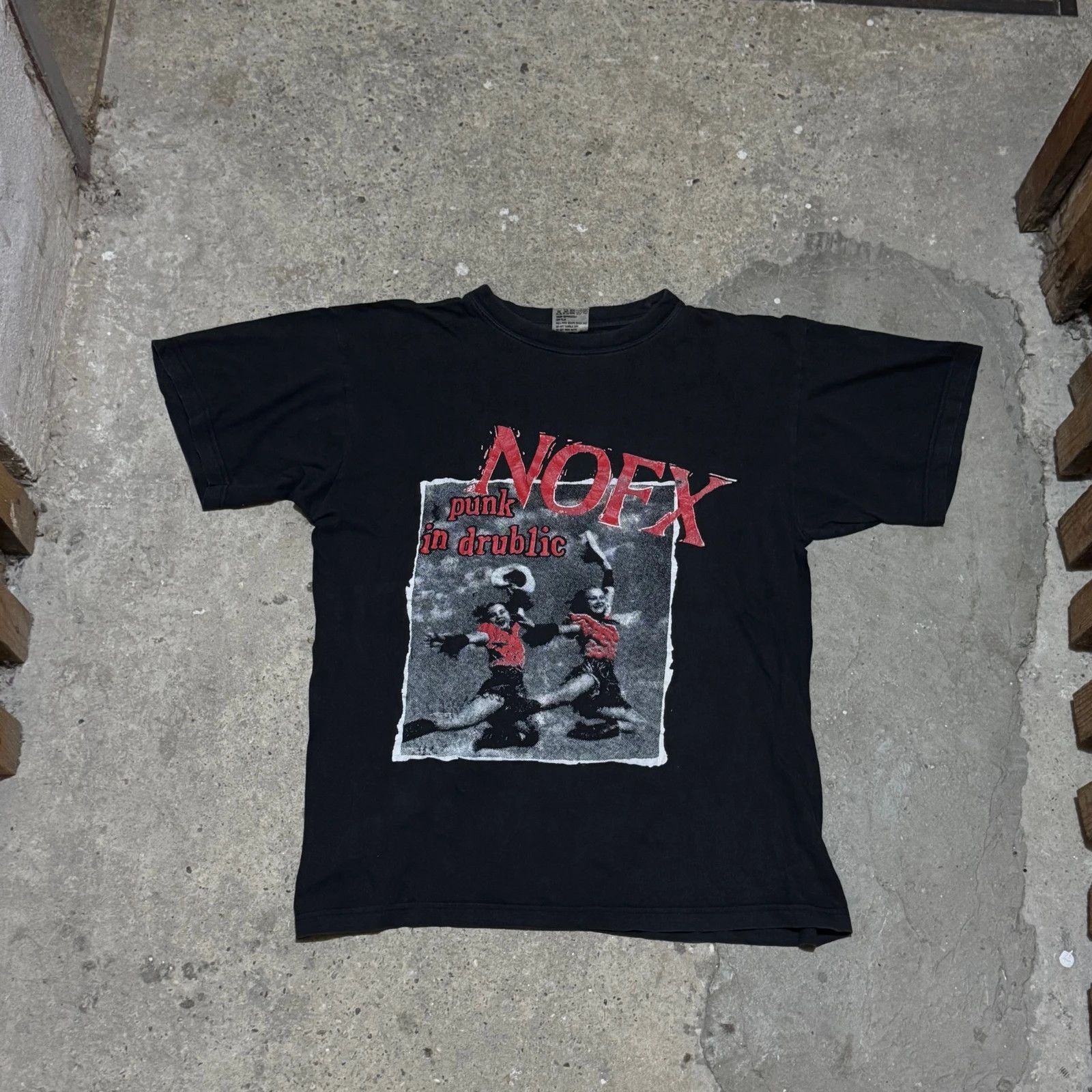 Band Tees × Vintage Vintage Nofx punk in drubic t-shirt Size US M / EU 48-50 / 2 - 1 Thumbnail