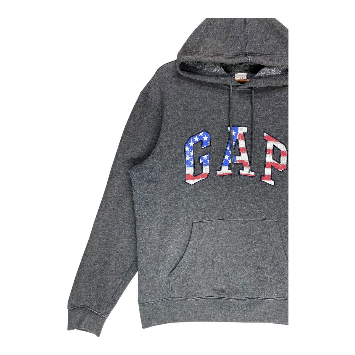 Gap GAP American Flag Hoodie Big Logo Pullover Size M Size US M / EU 48-50 / 2 - 3 Thumbnail