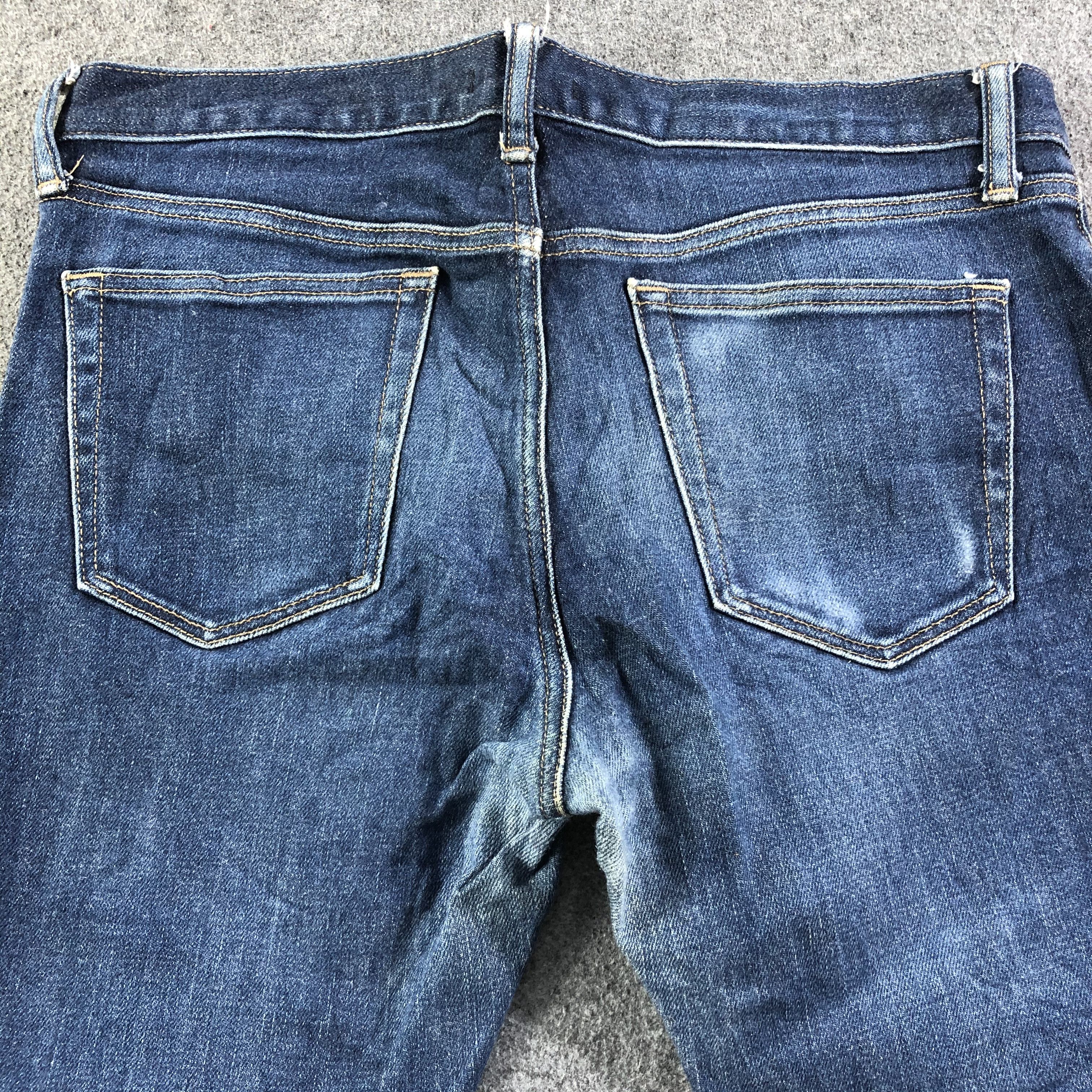 Japanese Brand Uniqlo Redline Jeans Blue Wash Denim -J2843 Size US 34 / EU 50 - 4 Thumbnail