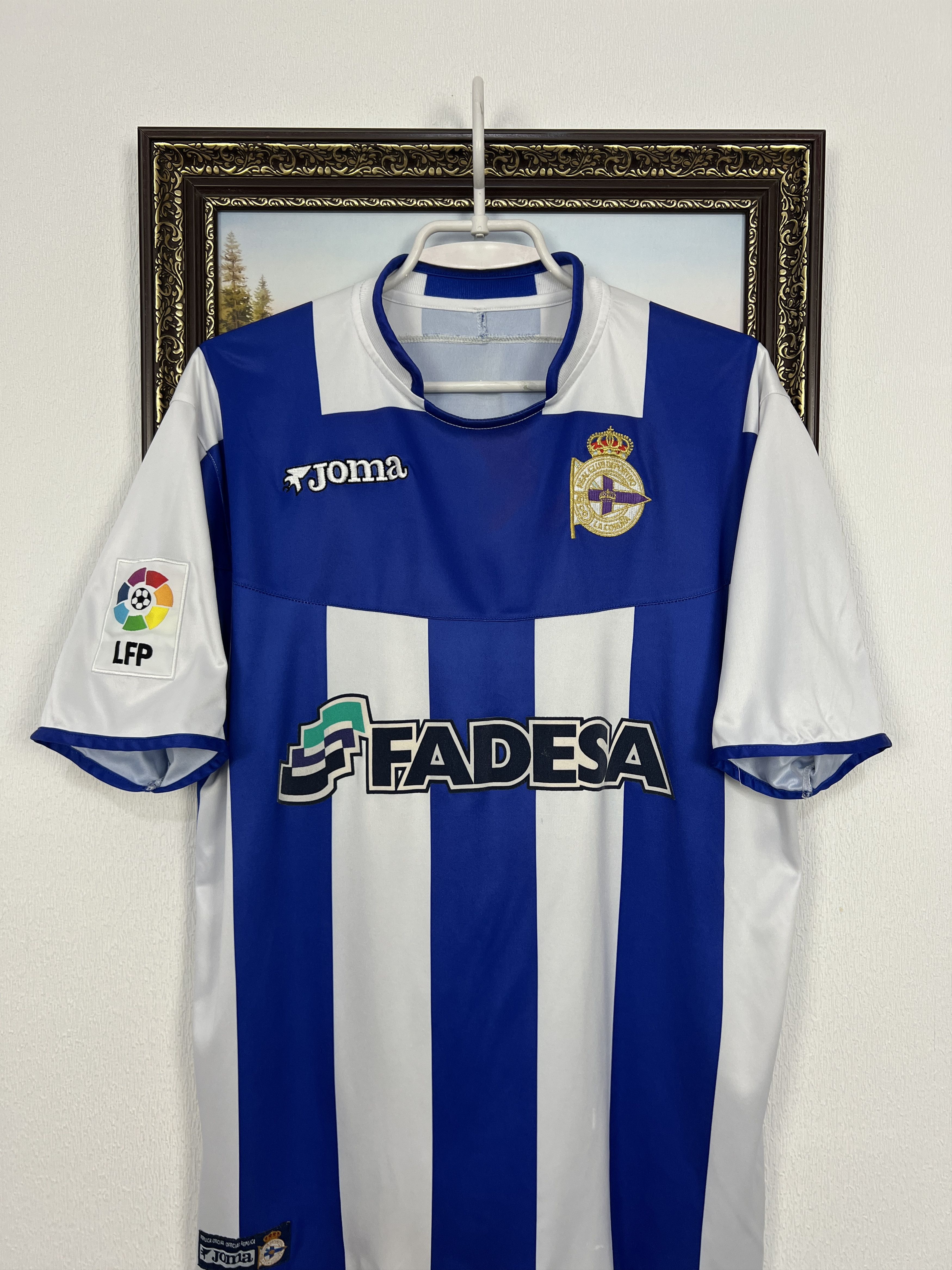 Joma Deportivo La Coruna Home football shirt 2003 Soccer Joma Size US L / EU 52-54 / 3 - 2 Thumbnail