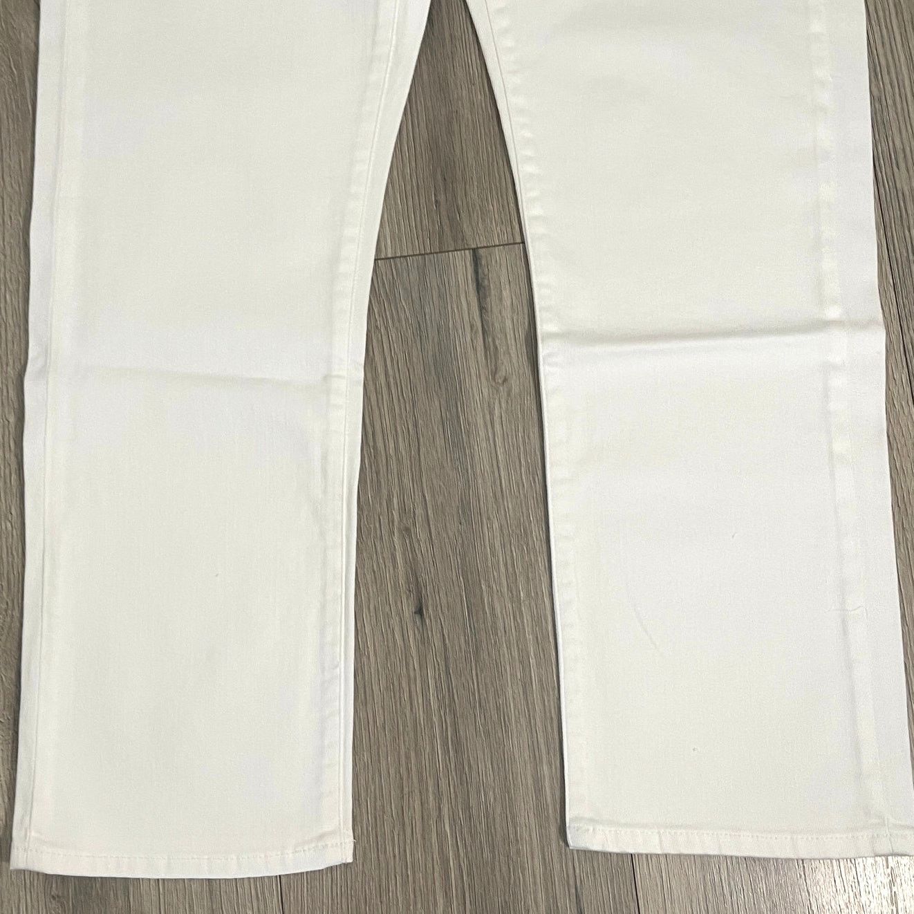 Edwin Edwin Elin Crop Straight Leg Jeans Optic White Size 32 $148 Size 32" / US 10 / IT 46 - 7 Thumbnail