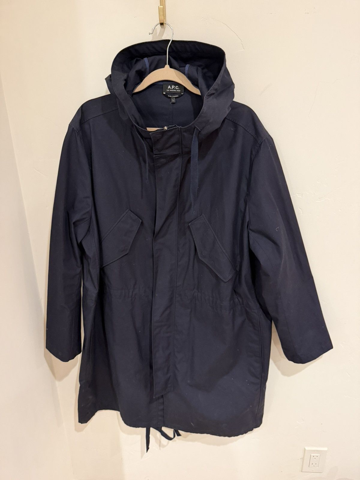 A.P.C. × Kanye West A.P.C. X KANYE WEST SWISS ARMY PARKA | Grailed