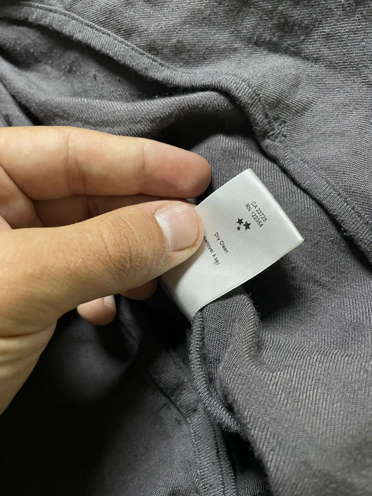 14th Addiction 14th Addiction Black Linen Blazer — Raw Edge Cut Size US M / EU 48-50 / 2 - 8 Thumbnail