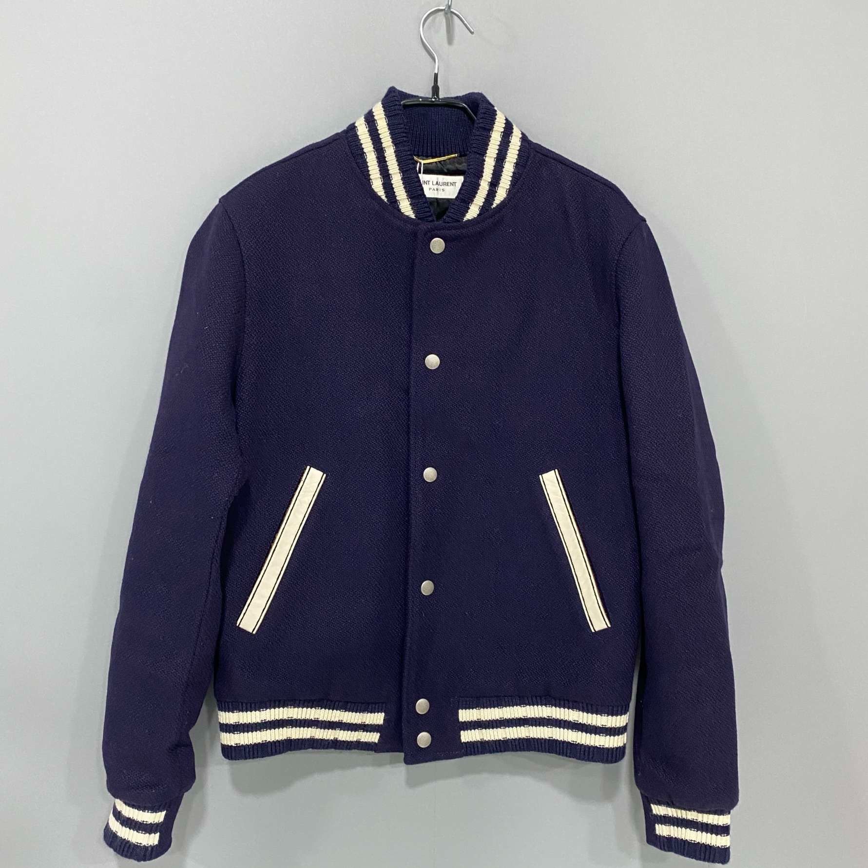 Saint Laurent Paris Saint laurent size 36 Baseball jacket with scribble on the Size US S / EU 44-46 / 1 - 1 Thumbnail