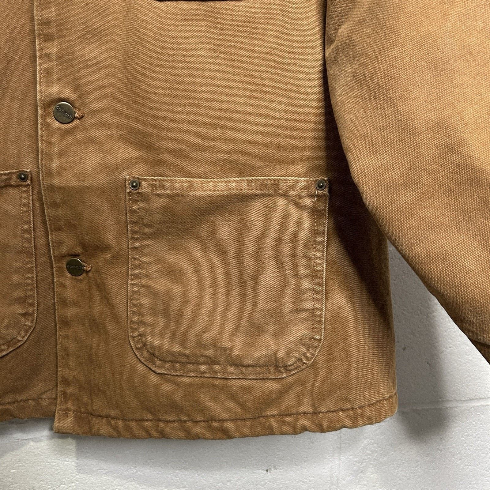 Carhartt Vintage Carhartt Blanket-Lined Chore Coat “Brown” C02 BRN Size US L / EU 52-54 / 3 - 6 Thumbnail