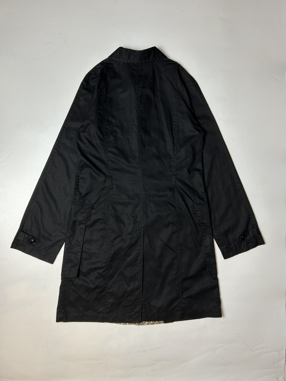 Designer × Issey Miyake × Sunao Kuwahara SUNAO KUWAHARA LIGHT TRENCH COAT Size M / US 6-8 / IT 42-44 - 3 Thumbnail