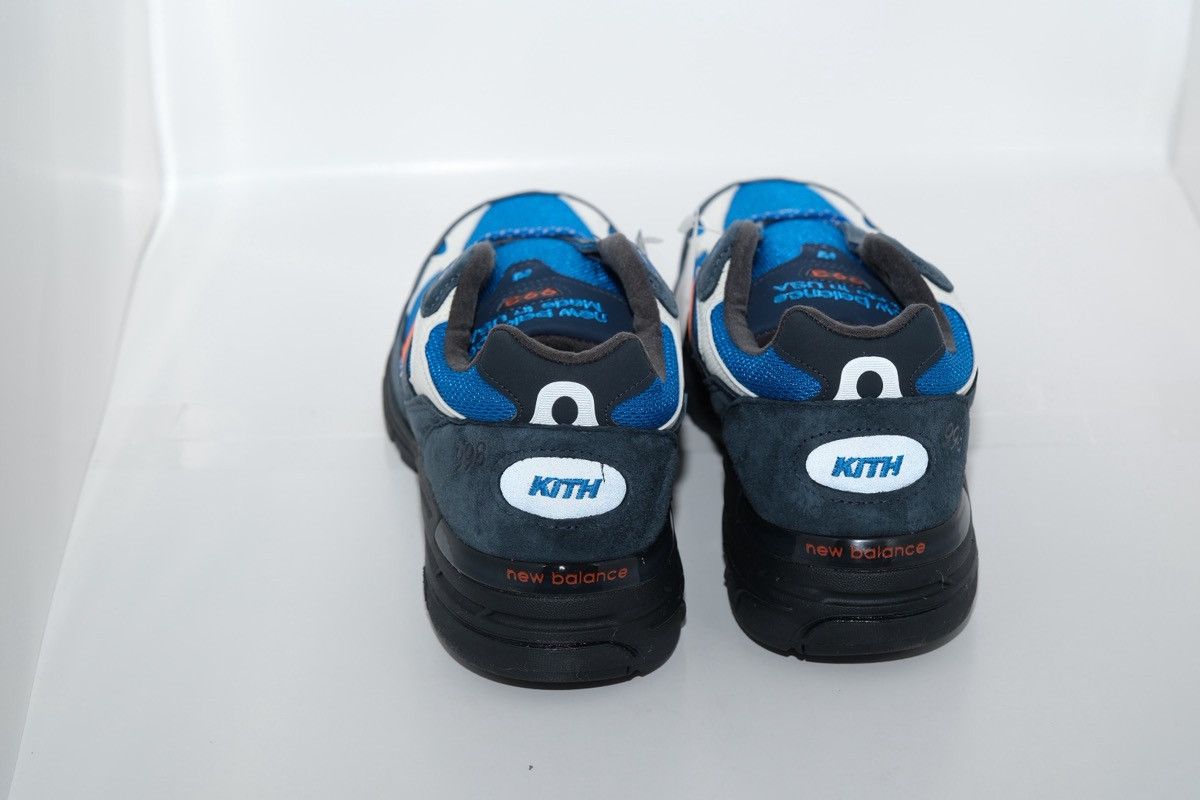 Kith × New Balance Kith New Balance 993 MiUSA Madison Square Garden Blue Knicks Size US 10.5 / EU 43-44 - 4 Thumbnail