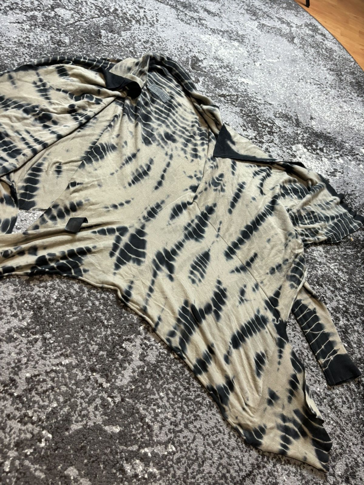 Allsaints × Japanese Brand × Vintage Vintage AllSaints Gilet Tie Dye Cascade Vest Cardigan Size XL / US 12-14 / IT 48-50 - 5 Thumbnail