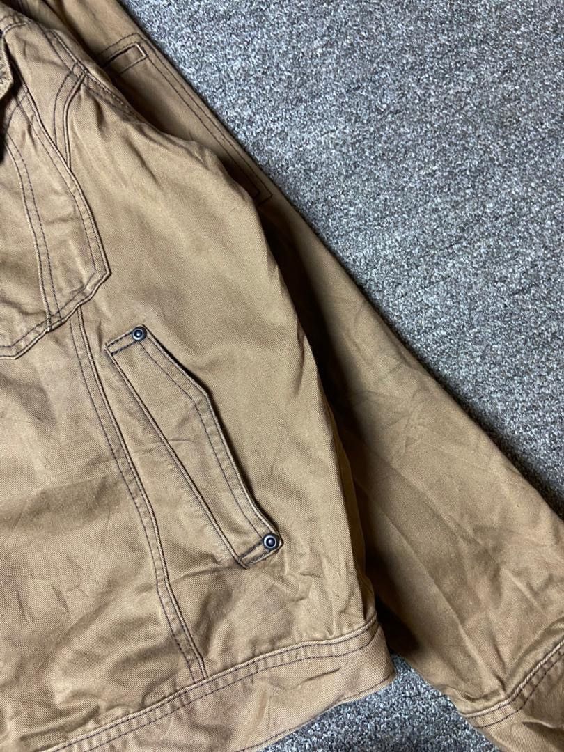 Japanese Brand Gin Washi Men’s Workwear Multipocket Jacket (178) Size US L / EU 52-54 / 3 - 6 Thumbnail