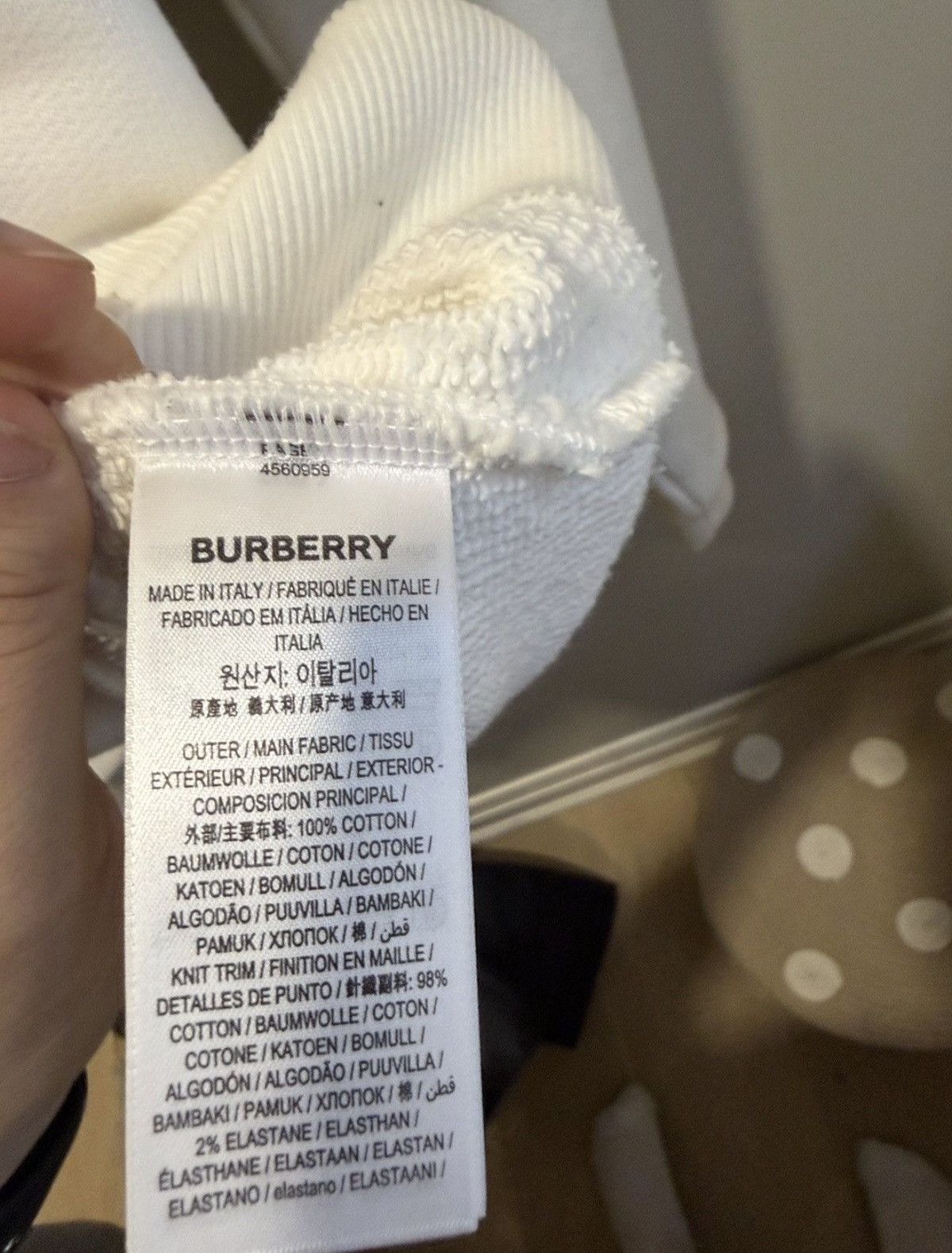 Burberry Burberry Hoodie with Gold Chain Size XS / US 0-2 / IT 36-38 - 7 Thumbnail