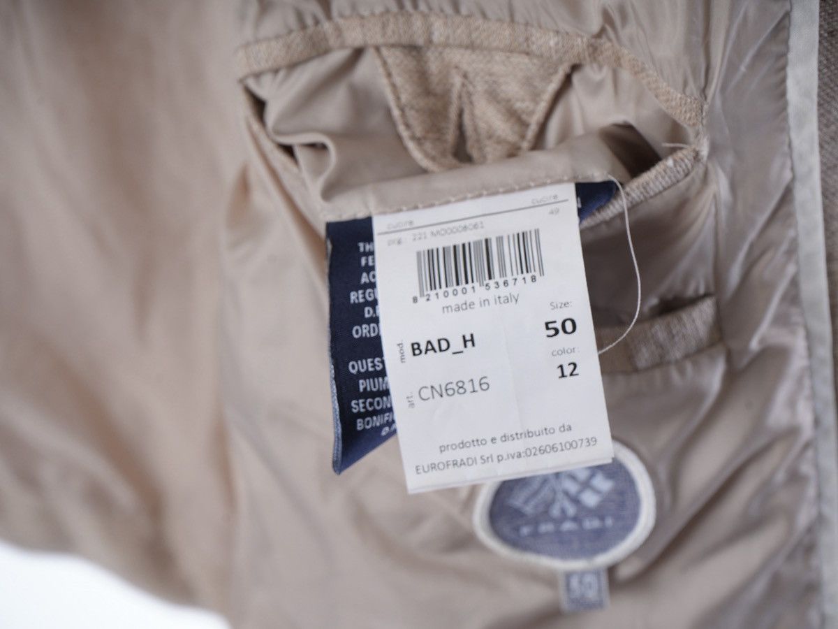 Other Fradi Down Vest Cotton/Linen sleeveless sz 50 Size US M / EU 48-50 / 2 - 8 Thumbnail
