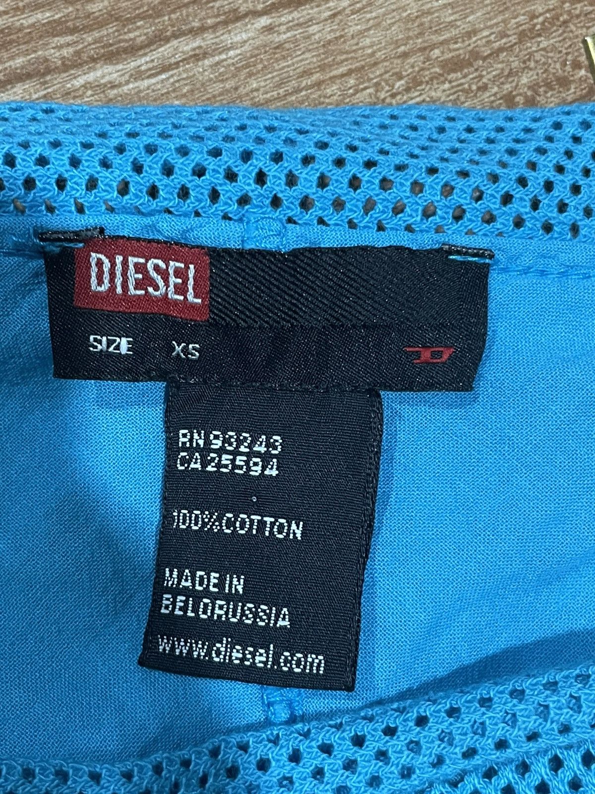 Diesel Diesel Cut Out Double Layer Long Sleeve Tshirt Size XS / US 0-2 / IT 36-38 - 4 Thumbnail