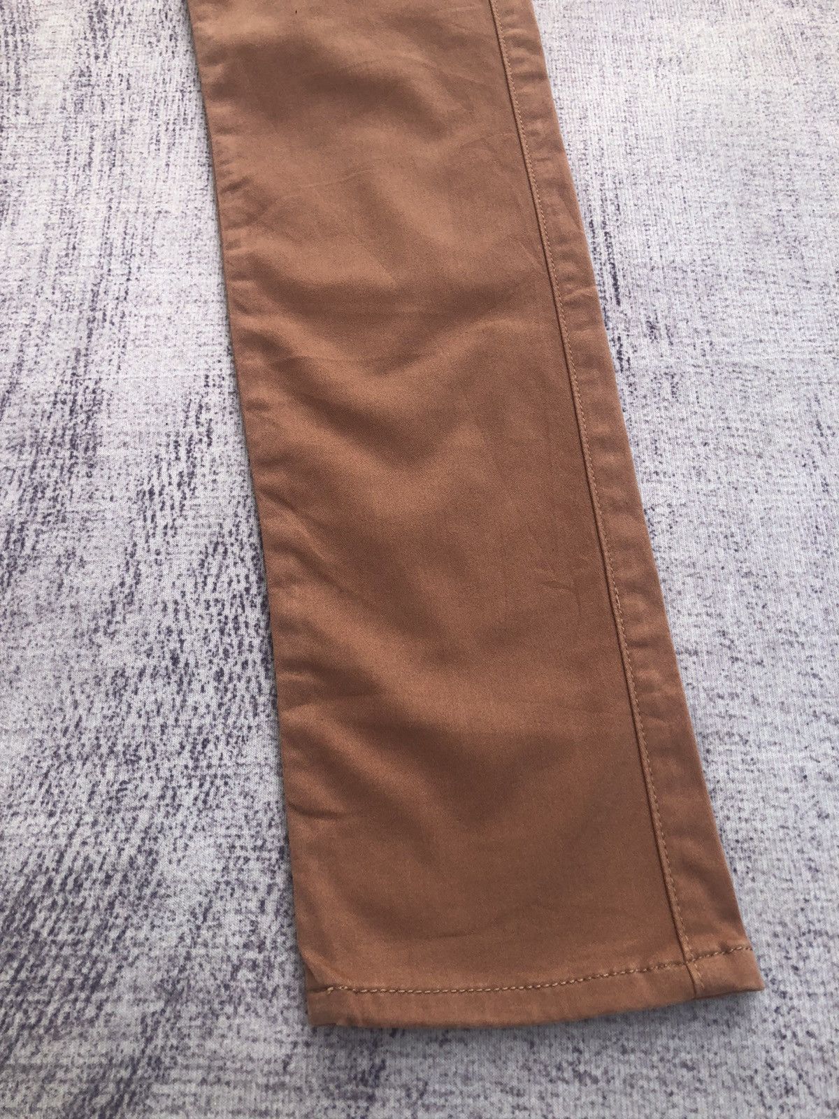 Beauty Beast × Japanese Brand Slim Fit Beige Cargo Trousers Multi Pocket Pants Size US 27 - 4 Thumbnail