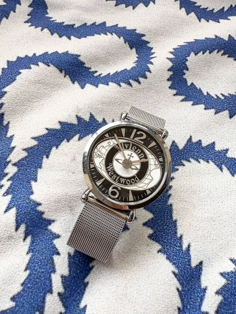 Vivienne Westwood Silver Saturn Watch