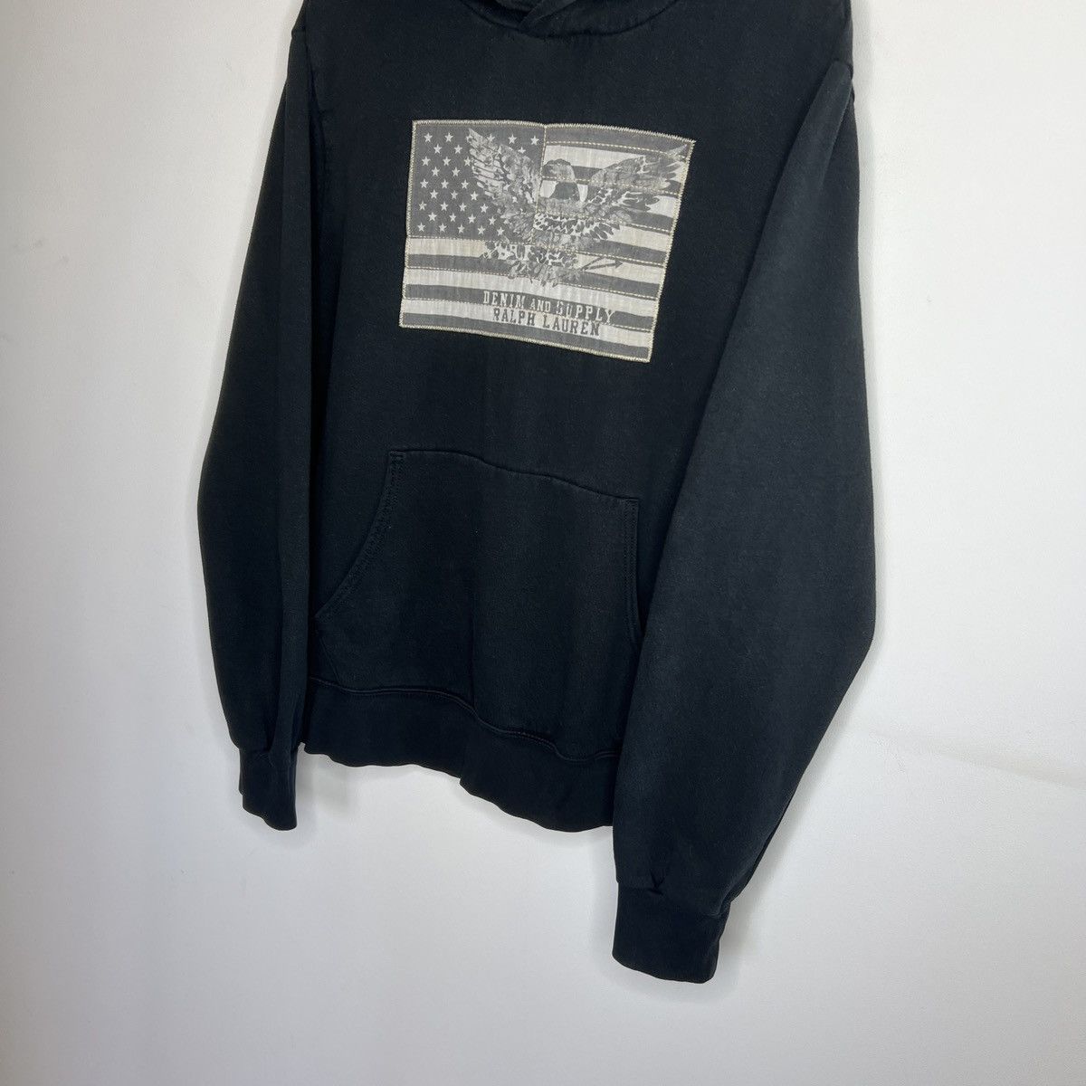 Denim & Supply Ralph Lauren Vintage Polo Ralph Lauren Hoodie USA Flag Denim & Supply Size US XL / EU 56 / 4 - 2 Thumbnail