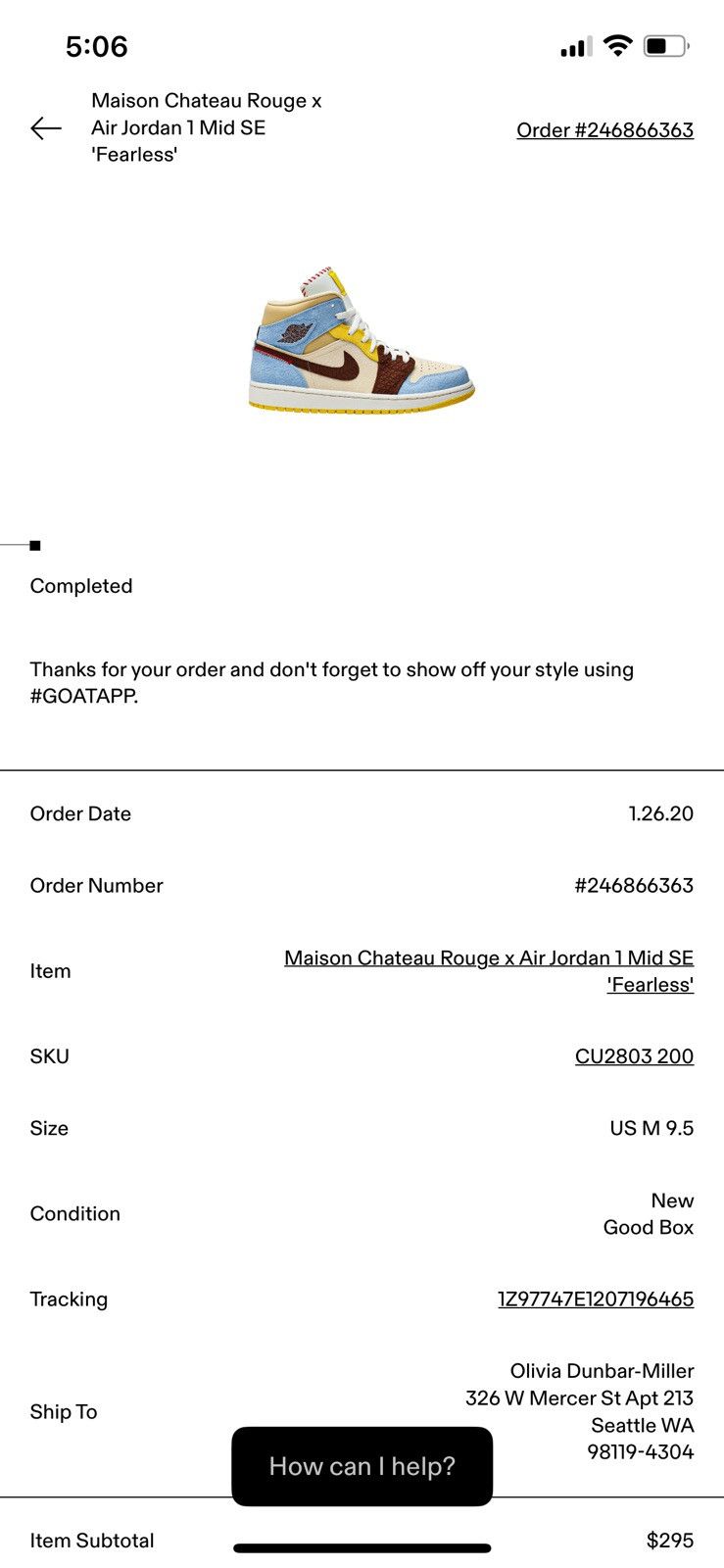 Jordan Brand Maison Chateau Rouge X Air Jordan Mid 9.5 Size US 9.5 / EU 42-43 - 7 Thumbnail