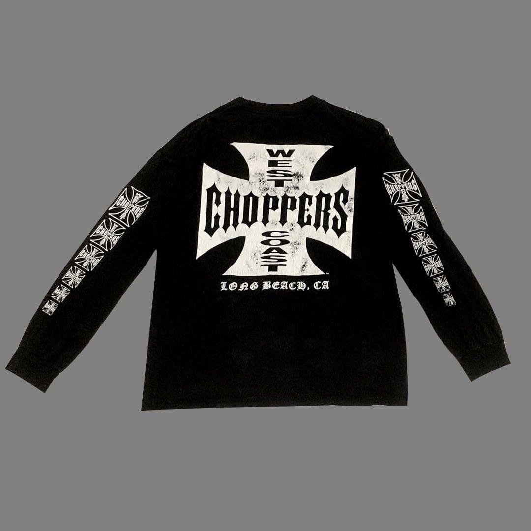 Vintage × West Coast Choppers Vintage Westside Choppers Long Sleeve Size US XL / EU 56 / 4 - 3 Thumbnail