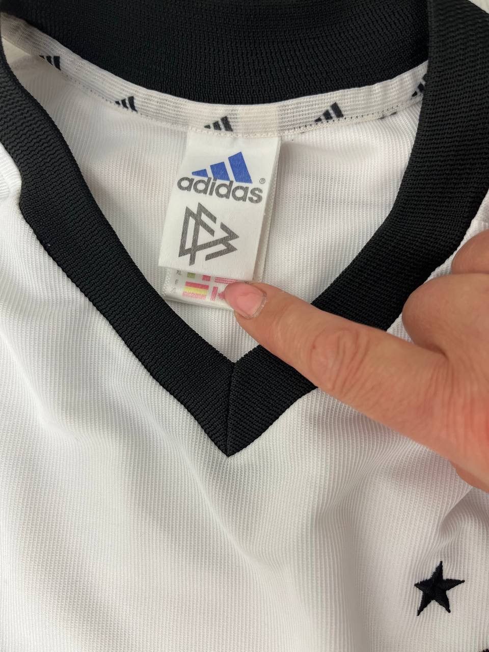 Adidas Vintage Germany Adidas 2002 Soccer Jersey Spain France Italy Size US XL / EU 56 / 4 - 2 Thumbnail