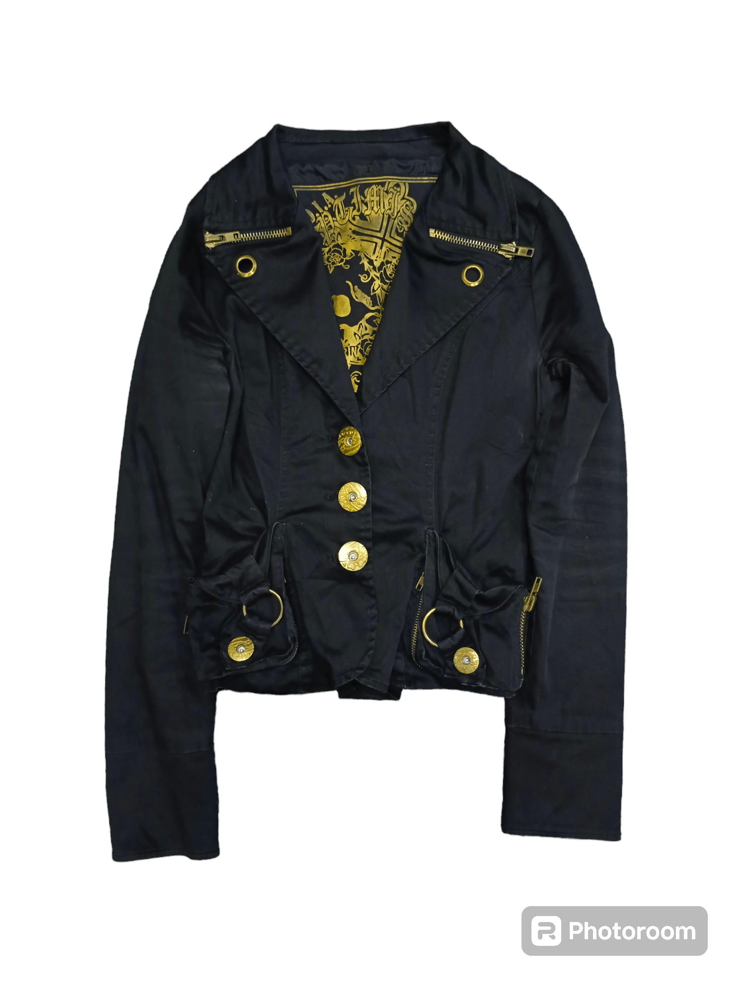 Japanese Brand D.I.A SEDI BLACK JACKET Size XS / US 0-2 / IT 36-38 - 1 Thumbnail
