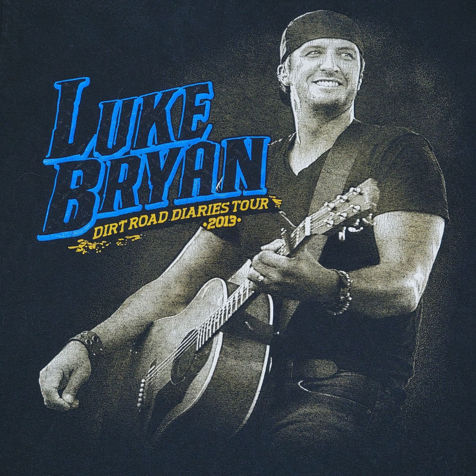 Gildan Gildan Tee "Luke Bryan Dirt Road Diaries Tour 2013" - Small Size S / US 4 / IT 40 - 2 Thumbnail