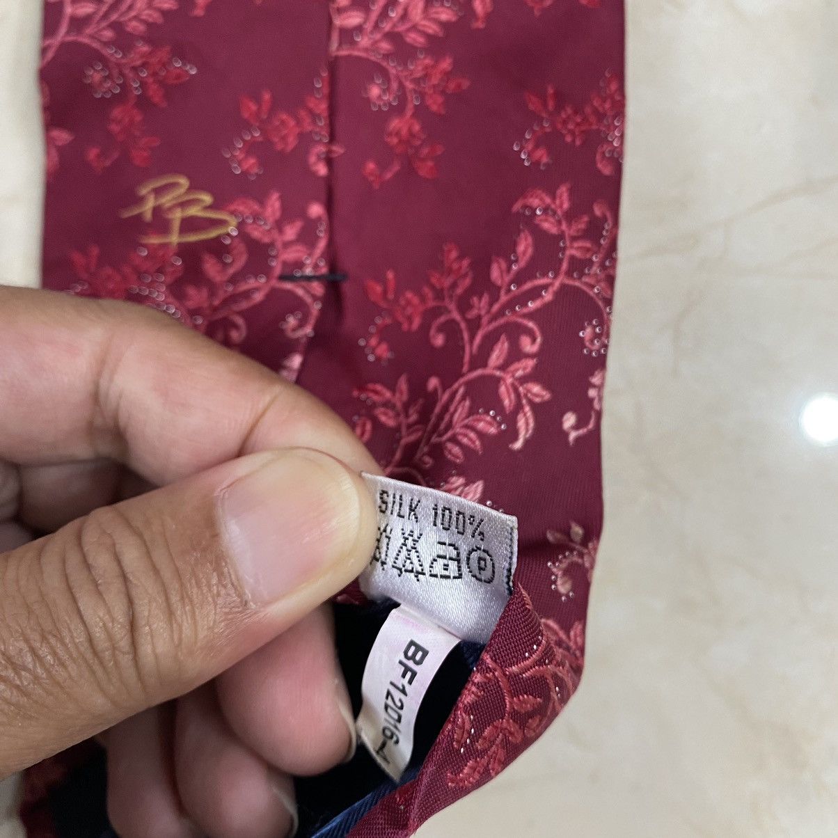 Pierre Balmain × Vintage 💥VINTAGE PIERE BALMAIN PB neck tie silk ties Size ONE SIZE - 7 Thumbnail