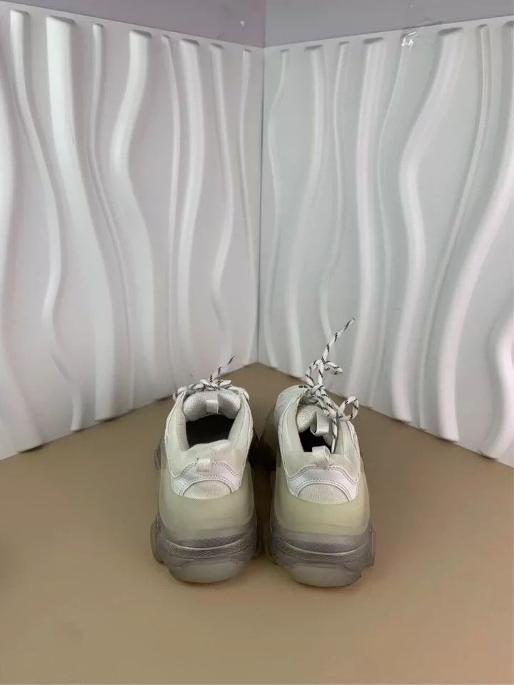 Balenciaga Balenciaga Triples White Mesh Air Cushion Dad Shoes 2502-Ne Size US 5.5 / EU 38 - 4 Thumbnail