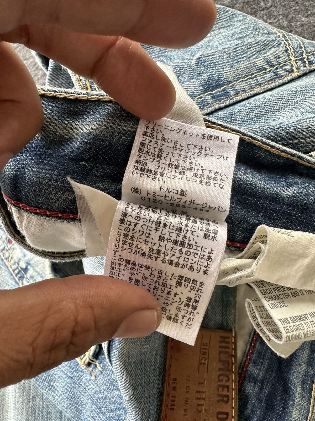 Tommy Hilfiger Tommy Hilfiger Heritage Worn Distressed Denim D453 Size US 30 / EU 46 - 20 Thumbnail
