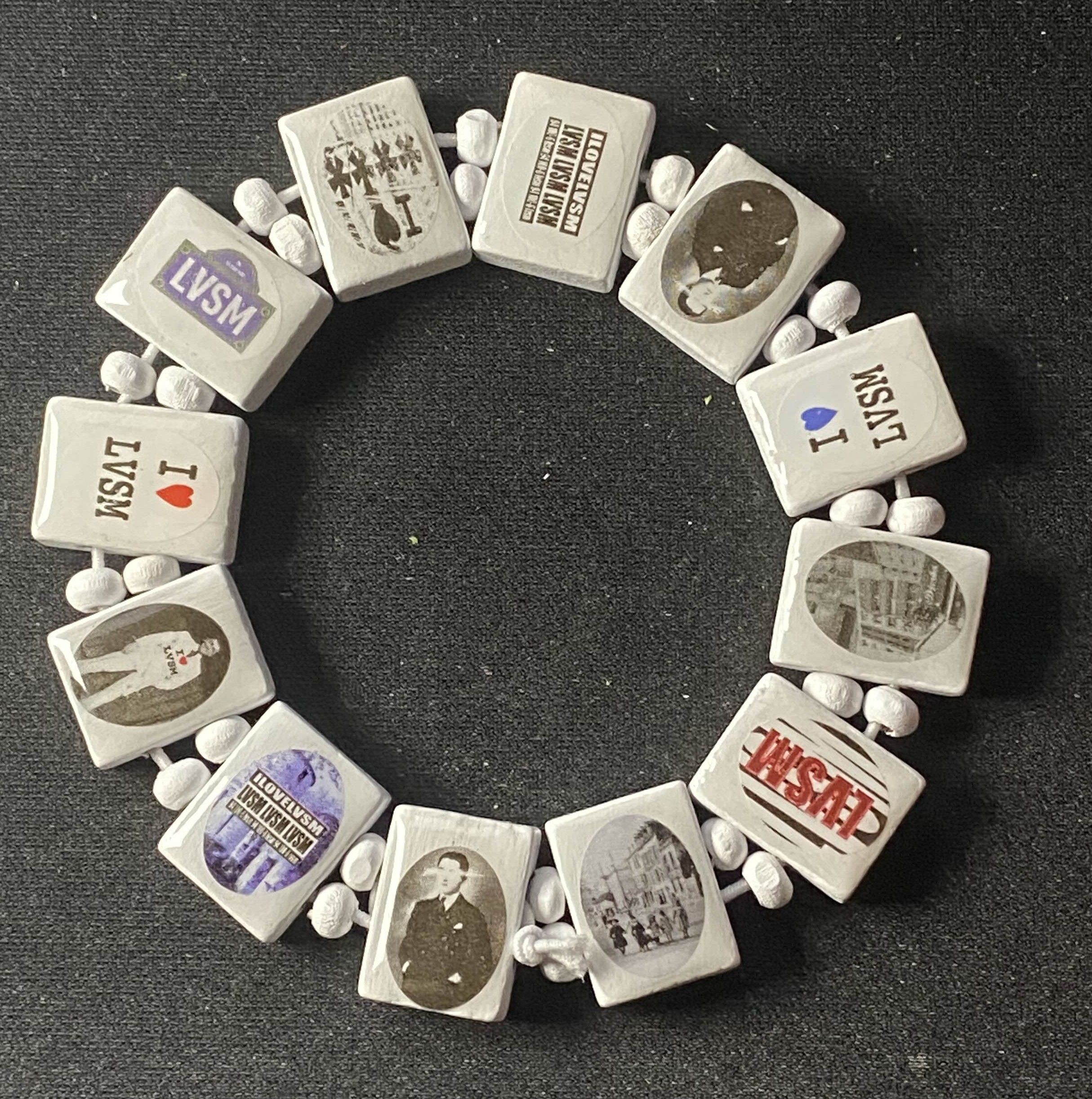 Designer × Other × Streetwear Bazo 1199 x Fakemink Bracelet White