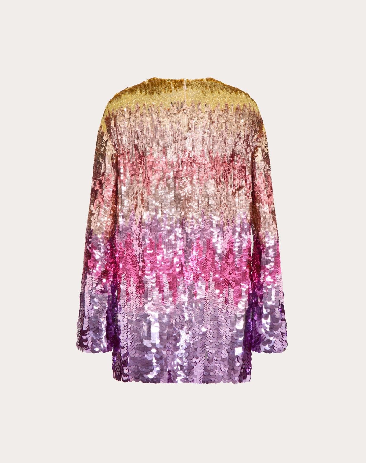 Valentino o1s1wg110525 Embroidered Short Dress in Multicolor Size M / US 6-8 / IT 42-44 - 2 Thumbnail